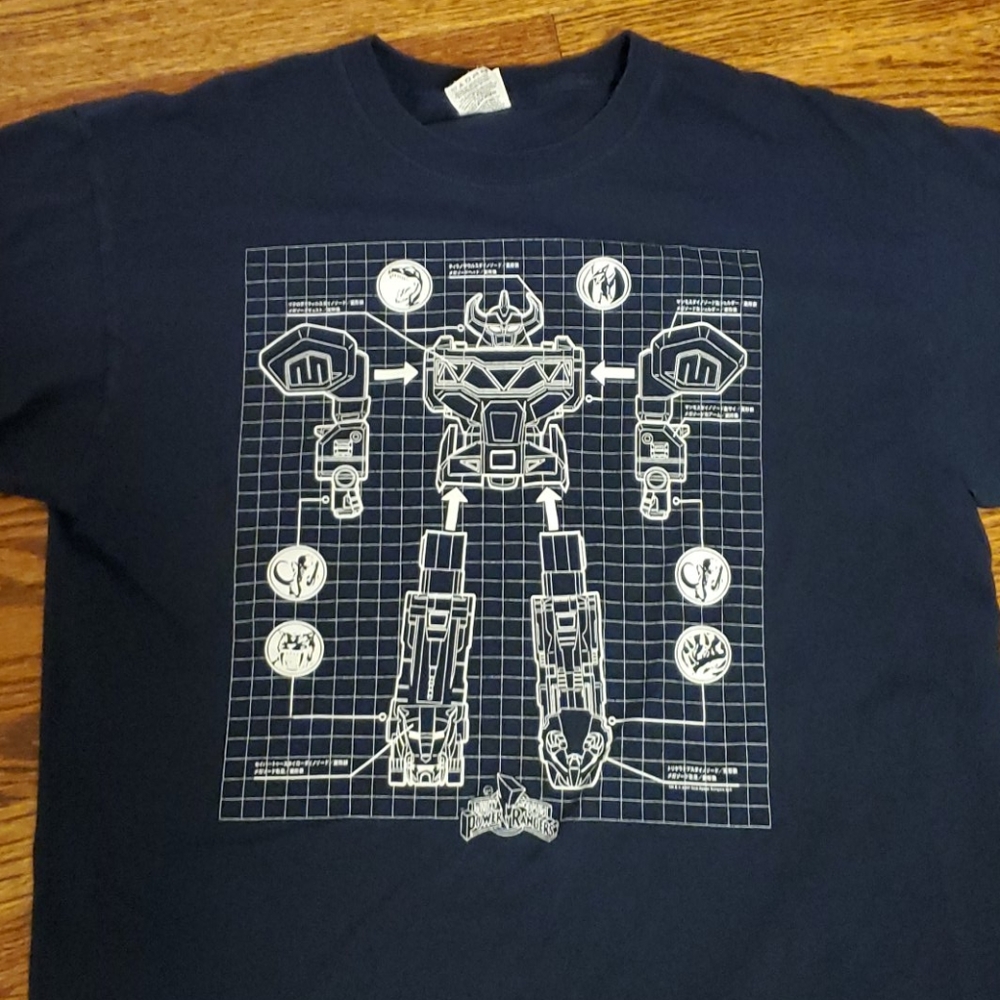 LootCrate Extra Power Rangers Tshirt